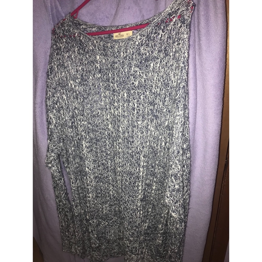 HOLLISTER OPEN KNIT SWEATER